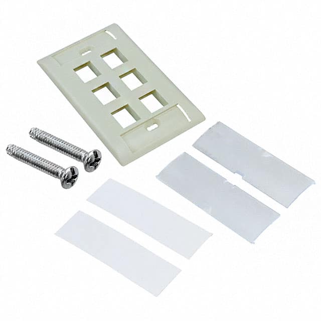 2111012-1 TE Connectivity AMP Connectors  Keystone Faceplates Frames